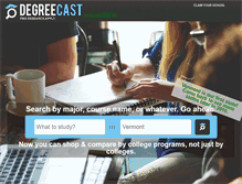 Tablet Screenshot of degreecast.com